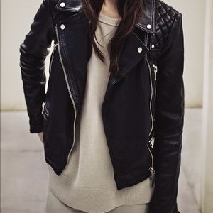Allsaints leather